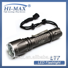 Rechargeable High Power Cree led 18650 lampe de poche de camping extérieure